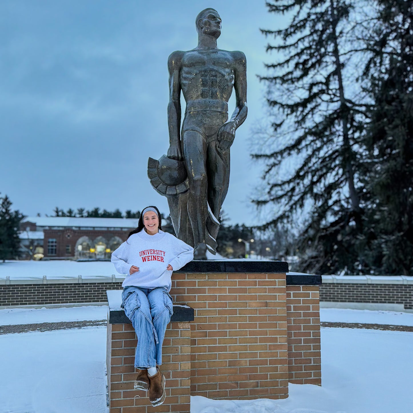 UW Embroidered Mock Neck (limited drop)