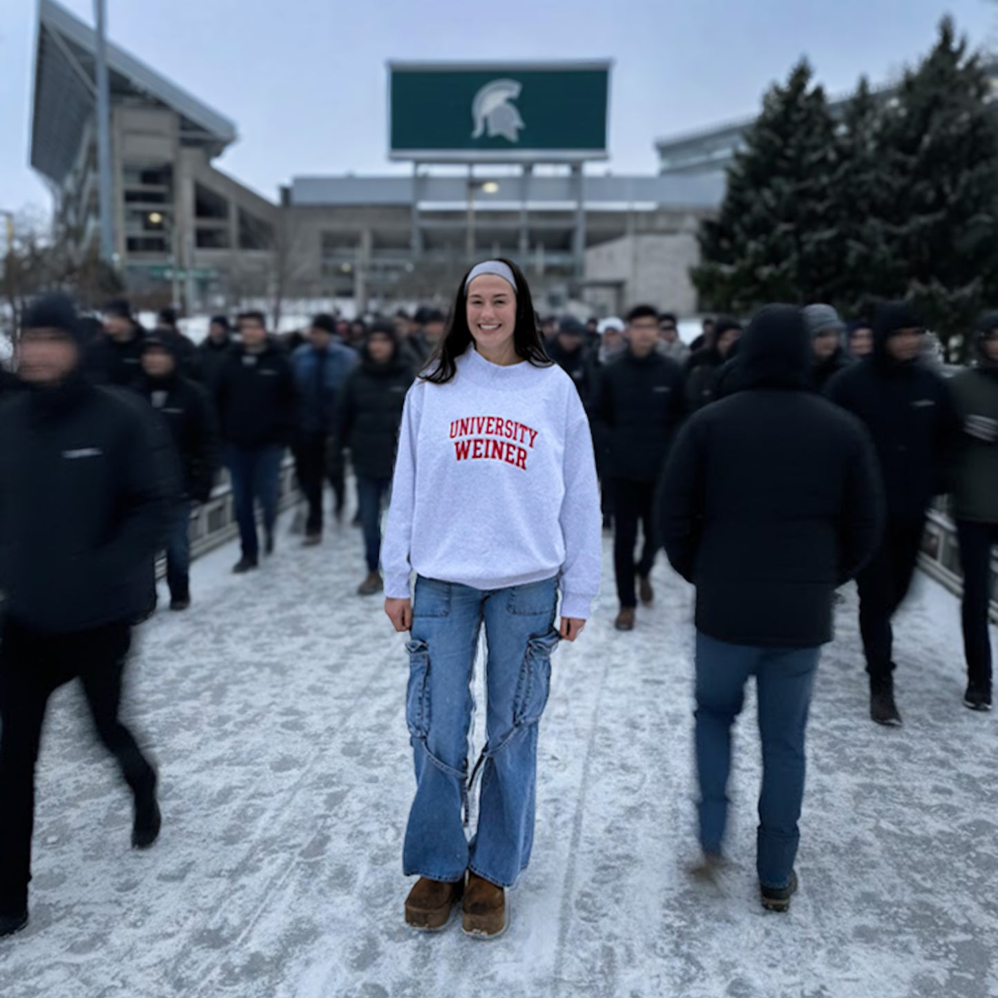 UW Embroidered Mock Neck (limited drop)